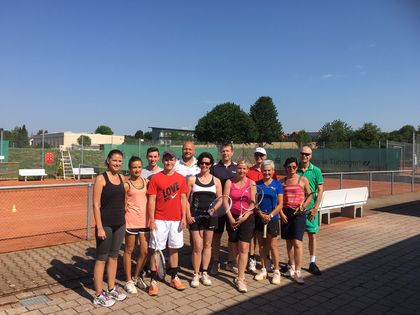 The LEUCO mixed tournament was held at midsummer-like temperatures.