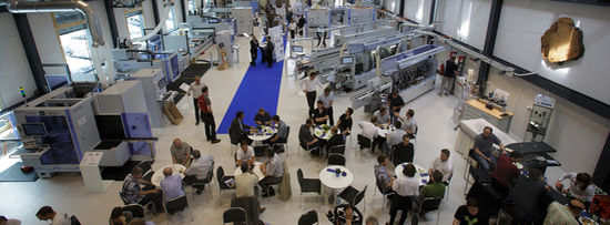 Innovative Werkzeuglösungen erhalten Sie von LEUCO! Wir freuen uns auf die Gespräche mit Ihnen während der Hausmesse bei Homag in Höri. (Bild: Homag)