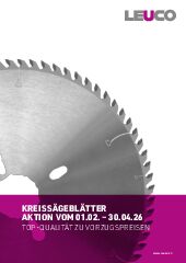 Kreissägeblatt Aktion Schweiz 2026 deutsch Download