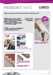 LEUCO p-System Schwalbenschwanz-Schaftfräser DP