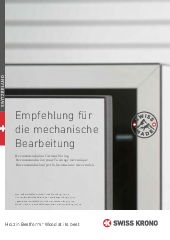 Verarbeitungshinweis SWISS KRONO SWISSCDF