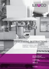 Processing instructions FunderMax Premium Star LOTOS