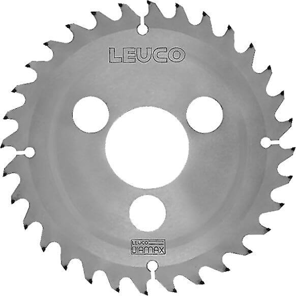 LEUCO DIAMAX Scoring Saw Blades DP "FFA" for hoggers and flange 160849