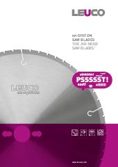LEUCO nn-System DP flex circular saw blades - for table machines, vertical panel sizing machines and CNC