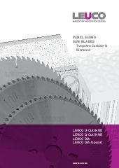 Panel sizing saw blades, Program, HW, U-Cut, Q-Cut, DP, DP topcoat