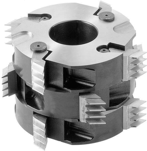 LEUCO Finger Joint Cutterheads with exchangeable HS cutting edges