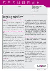 Condiciones generales de venta