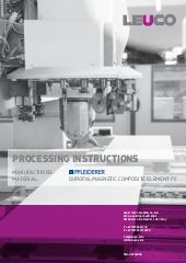 Indicaciones de procesamiento para panel compuesto Pfleiderer Duropal Magnet P2